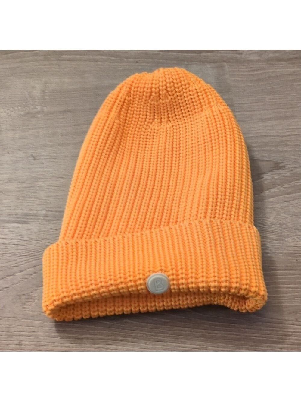 Bogner Orange Katarina Beanie Hat OS